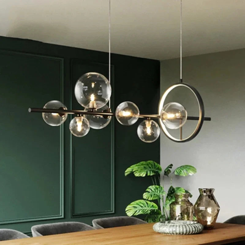 Moderno led pingente de luz nordic preto lustres para sala estar quarto cozinha pendurado lâmpada sala jantar luminárias