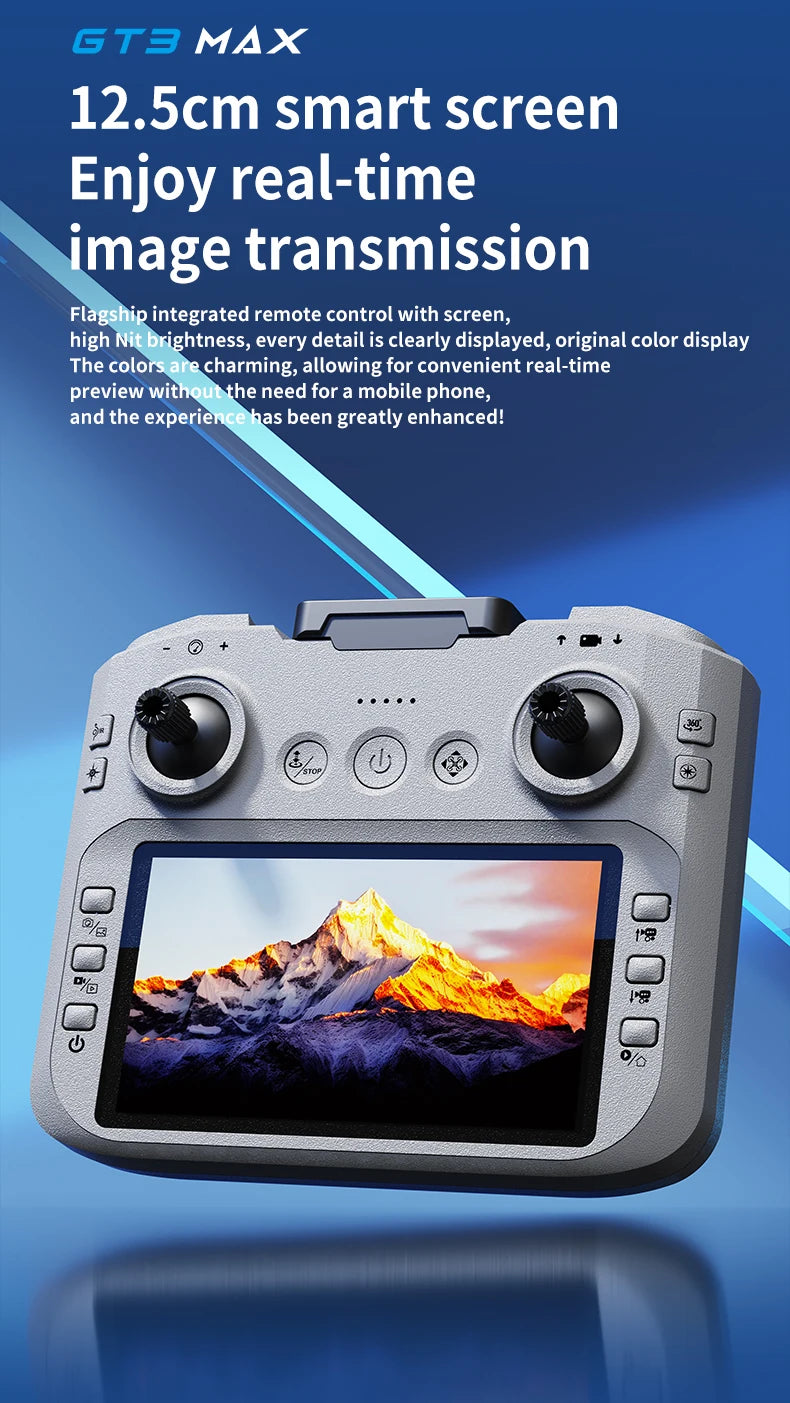 New GT3 8K HD Drone GPS Professional Cameras Aerial Avoiding Obstacle Remote Control Brushless With Touch Remotes RC 18000M 2025