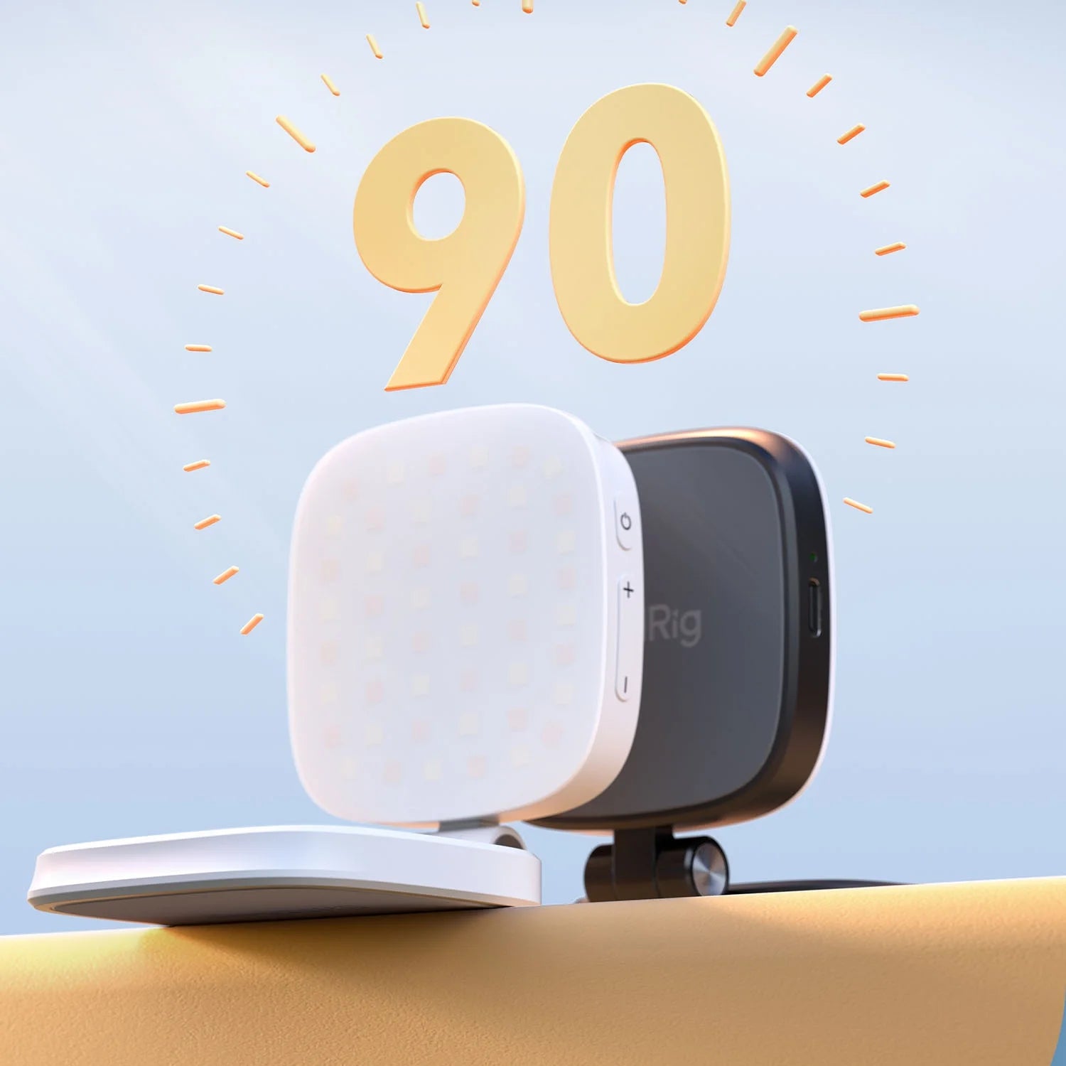 Smallrig luz magnética do telefone, p48 bicolor regulável led luz de preenchimento dobrável magsafe beleza lâmpada painel macio, para iphone16/android