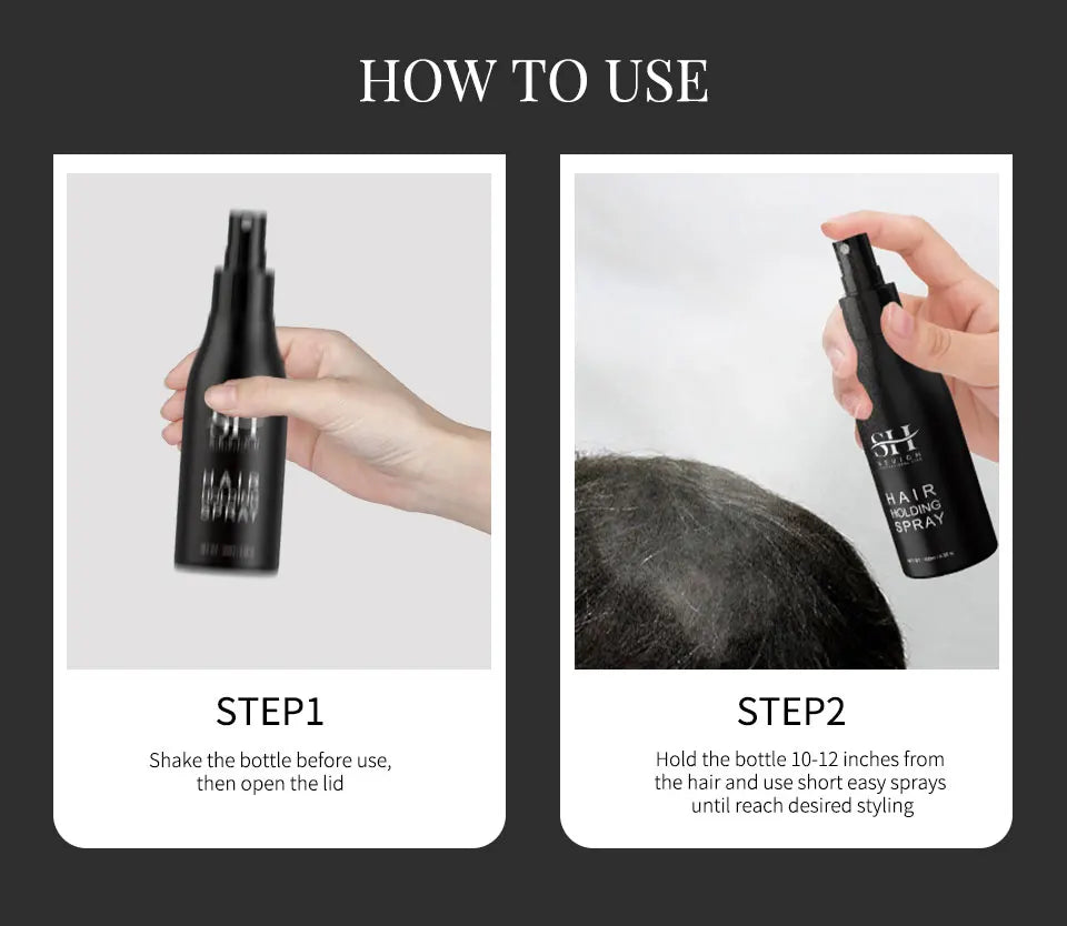 3 pçs conjunto de fibras de cabelo queratina construção do cabelo estilo em pó perda de cabelo instantâneo recrescimento espessamento pós linha fina barba enchimento