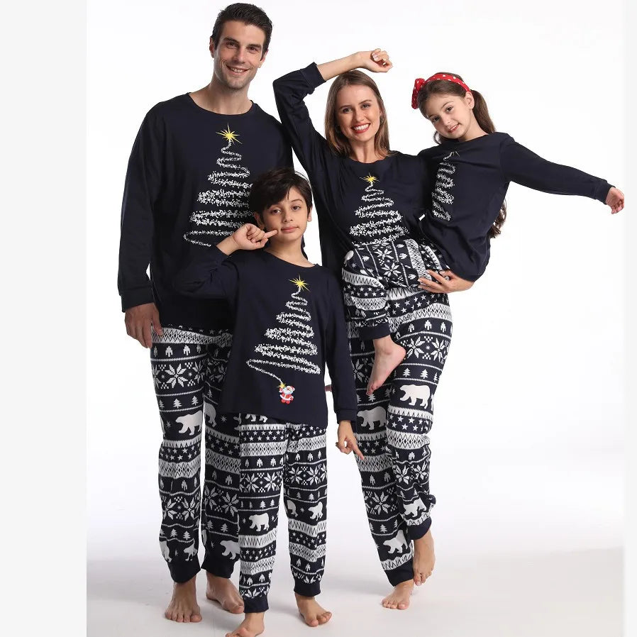 Família combinando Red Natal Conjuntos de pijama, Pai, Mãe, Filha, Filho, Roupa de criança