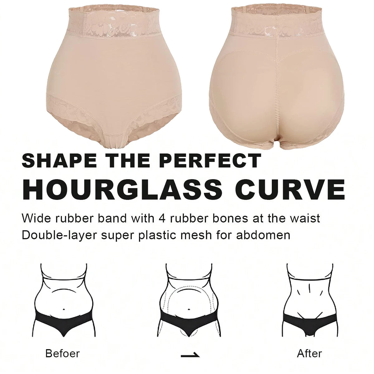 Fajas colombianas controle de barriga levantador de bunda corpo shapewear mulheres emagrecimento cinto corpo shaper cintura trainer cintura alta barriga plana