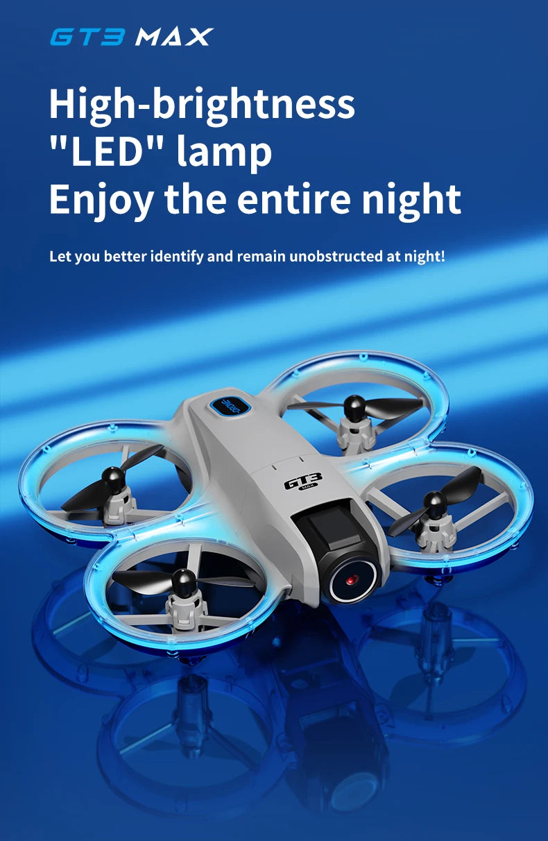 New GT3 8K HD Drone GPS Professional Cameras Aerial Avoiding Obstacle Remote Control Brushless With Touch Remotes RC 18000M 2025