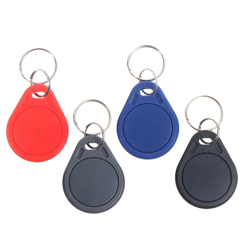 5pcs 13.56Mhz RFID UID Token Copy Keykobs Changeable Attendance Management CUID Clone Keychain Tag For Mif 1k S50 Writable
