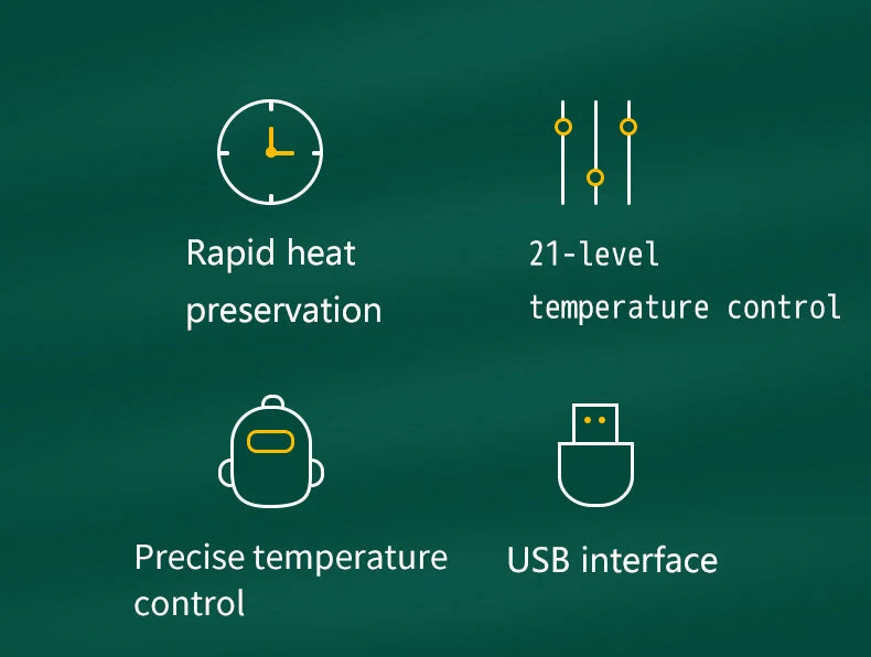 Aquecedor de garrafa de enfermagem do bebê aquecedor de leite do bebê, aquecedor de garrafa portátil usb para carro, acessórios de viagem ao ar livre portátil