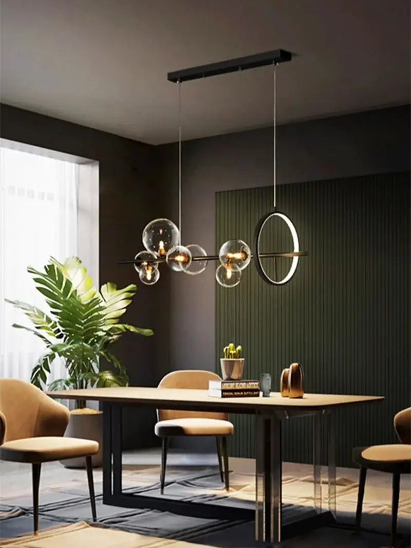 Moderno led pingente de luz nordic preto lustres para sala estar quarto cozinha pendurado lâmpada sala jantar luminárias
