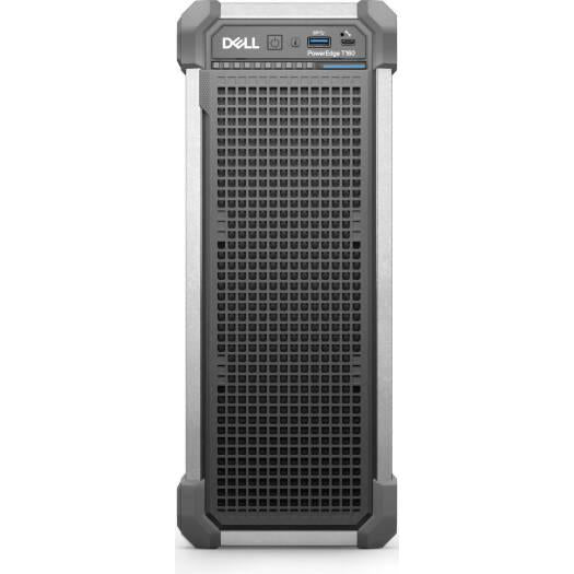 Dell PowerEdge T160 Tower 3.5" chassis with up to 3 Cabled Hard Drives, Intel Xeon E-2414, 16GB RAM, 2TB SATA HDD, Broadcom 5720 Dual Port, IDRAC9, Basic 16GB | PE-T160