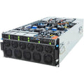 HPC AI GPU Server, Workstation NVIDIA HGX H200 8-GPU Server, AMD 2x EPYC 9754, 2.304TB (24x 96GB) RAM, 2x 1.92TB SSD + 3x 7.68TB SSD Storage, 8x ConnectX-7 VPI 400GbE & 2x VPI 200Gbe | G593-ZD1- AAX3