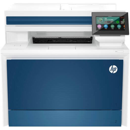 HP 4303fdw Color LaserJet Pro MFP Printer, Print, Copy, Scan, Fax, Up to 35 ppm Print Speed, Automatic Duplex Printing, Up to 600x600 dpi Resolution, 4.3" WLED Display, Flatbed Scanner, White | 5HH67A
