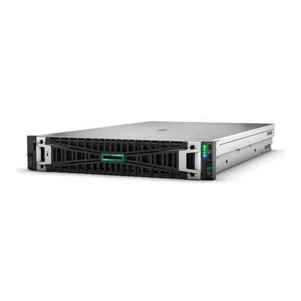 HPE ProLiant DL380 Gen11 Server, Intel Xeon Silver 4509Y, 32GB RRAM, 3.6TB SAS, MR408i-o Gen11 x8 Lanes 4GB Cache, Broadcom BCM5719 1Gb 4-port, 1x 1000W PS | P70456-421