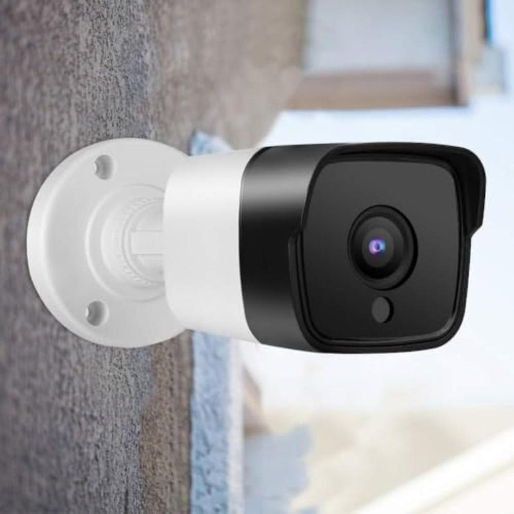 Napco Security Camera 1080P Hd Cctv Surveillance System Kit Np-6604S For Home And Office | 4Ch Dvr-4 Outdoor Bullet Cameras, Hard Disk, 15 Meters Cable X 4, Night Vision, Android And Ios App