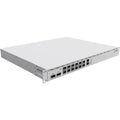 MikroTik CCR2216-1G-12XS-2XQ Cloud Core Router, AL73400 CPU, 16GB RAM, ARM 64bit Architecture, Gigabit Ethernet, 2x 100G QSFP28 & 12x 25G SFP28 Ports, 2x M.2, RouterOS L6, White | CCR2216-1G-12XS-2XQ