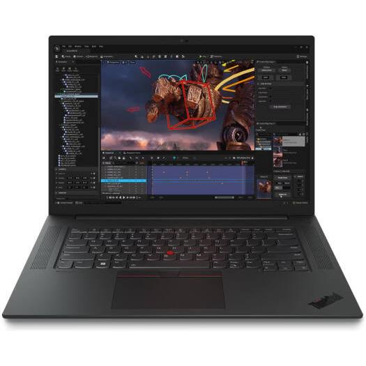 Lenovo ThinkPad P1 Gen 6 Mobile Workstation, 16″ WQUXGA (QHD+) IPS ,Intel Core i9-13900H vPro, 32GB RAM, 512GB SSD, NVIDIA RTX 5000 Ada 16GB, Backlit English US K/B, Win 11 Pro, Black | 21FWS07U00