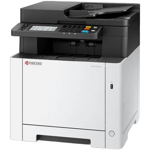 Kyocera ECOSYS MA2600cwfx A4 Colour Laser Multifunction Printer, 4 in 1 (Print, Copy, Scan, Fax) with Duplex, 26 PPM, 1200 x 1200 DPI, Wi Fi & Ethernet, 300 Sheet Input | MA2600cwfx