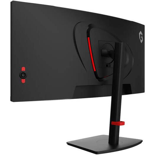 GAMEON Spectra Pro Series Monitor, 34" Fast VA Curved Display, WQHD Resolution, 120Hz Refresh Rate, 0.5ms (MPRT) Response Time, Adaptive-Sync & VRR, HDR10, R1500 Curvature, Black | GOC34WQHD120VA