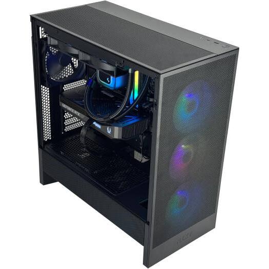 PowerLite Gaming PC - Intel Core Ultra 5 225F, ASUS NVIDIA RTX 5060 8GB, 16GB 5200MHz DDR5 RAM, 1TB M.2 PCIe Gen 4 NVMe SSD + 650W PSU