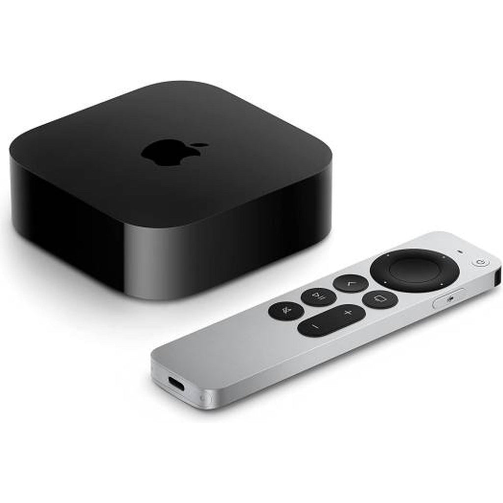 Apple TV 4K 2022, Stream TV/Movies over WiFi/ Ethernet, A15 Bionic, 128GB Storage, Up to 4K with Dolby Vision & HDR10+, Works with Thread Mesh Networks, Apple TV+, Netflix, Live TV, Black | MN893LL/A