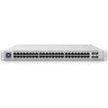 Ubiquiti 48-Pt Managed Switch Enterprise, 2.5Gb PoE+ Ports, 320Gb/s Switching, 4x 10Gb SFP+, 720W Budget, Layer 3 Features | USW-Enterprise-48-PoE