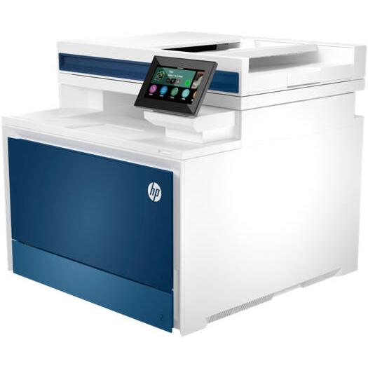 HP 4303fdw Color LaserJet Pro MFP Printer, Print, Copy, Scan, Fax, Up to 35 ppm Print Speed, Automatic Duplex Printing, Up to 600x600 dpi Resolution, 4.3" WLED Display, Flatbed Scanner, White | 5HH67A