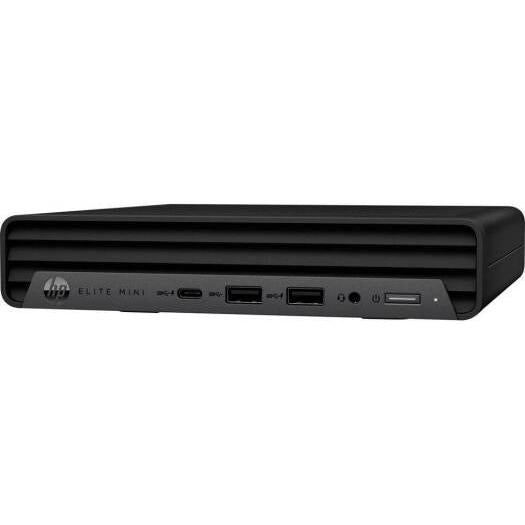 HP Elite Mini 800 G9 Desktop PC, Intel Core i7-14700 Processor, 16GB RAM, 512 GB M.2 SSD, Intel UHD Graphics 770, HP Keyboard + Mouse, No OS, Black | 449W2ESBH5