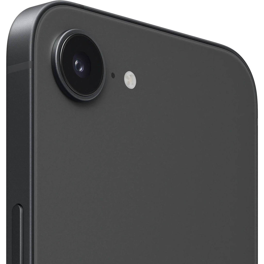 Apple iPhone 16e Mobile Phone, 6.1" Super Retina XDR OLED Display, A18 6-Core CPU, 4-Core GPU, 16-Core Neural Engine, 8GB RAM + 256GB Storage, 4005mAh Battery, International, Black | iPhone-16e-256blk