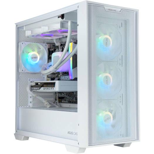 PowerLite Gaming PC - Intel Core Ultra 5 225F, Gigabyte NVIDIA RTX 5060 8GB, 16GB 5200MHz DDR5 RAM, 1TB M.2 PCIe Gen3 NVMe SSD + 650W PSU