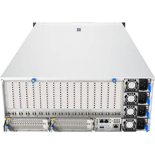 AI PRO AMD EPYC 4U Server - 2 EPYC 9655 (96C/192T), 8 NVIDIA RTX Pro 6000 Blackwell 96GB, 1TB DDR5 RAM, 4TB NVMe Gen5 + 15TB SAS SSD, 4 3200W PSU, Dual 10GbE LAN