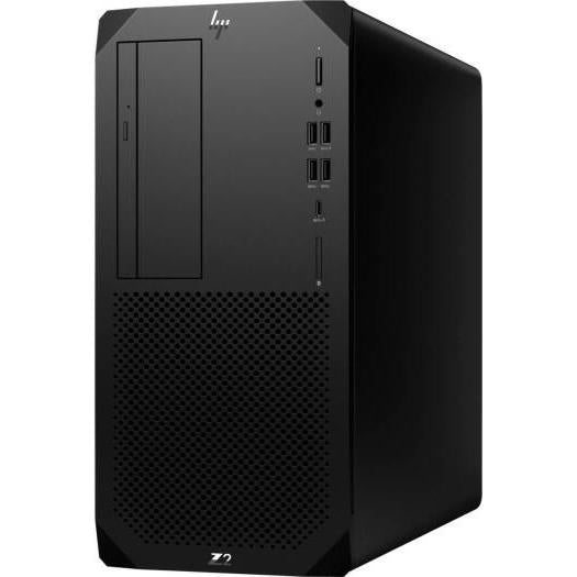 HP Z2 G9 Tower Workstation Desktop Computer, Intel Core i9-14900K Processor, 128GB RAM, 1TB + 2TB SSD, QUADRO A2000 Ada 16GB Graphics, English-Arabic Keyboard & Mouse, Windows 11 Pro, Black | Z2-G9