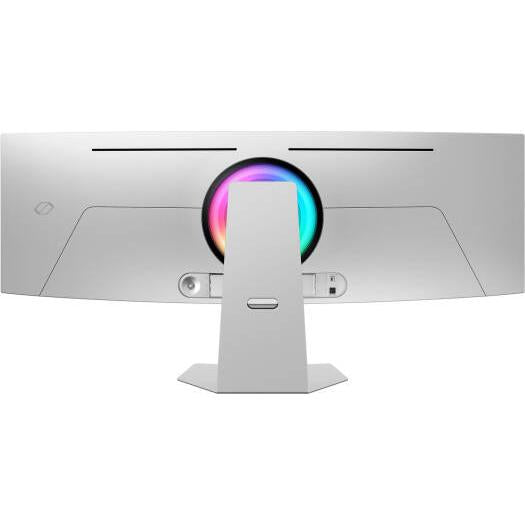 SAMSUNG Odyssey G95SD G9 Gaming Curved Smart Monitor, 49" OLED Display, DQHD Resolution, 240Hz Refresh Rate, 0.03 (GtG) Response Time, FreeSync Premium Pro & G-Sync, White | LS49DG952SMXUE