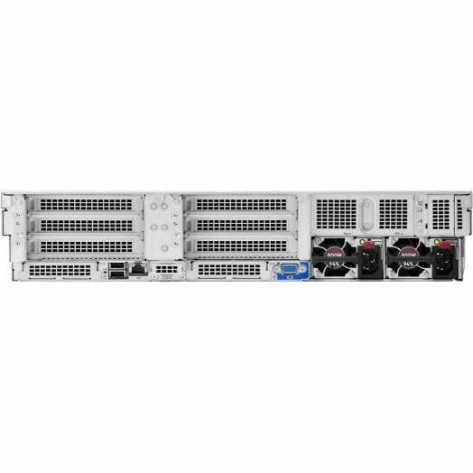 HPE ProLiant DL380 Gen11 Server, Intel Xeon Silver 4509Y, 32GB RRAM, 3.6TB SAS, MR408i-o Gen11 x8 Lanes 4GB Cache, Broadcom BCM5719 1Gb 4-port, 1x 1000W PS | P70456-421