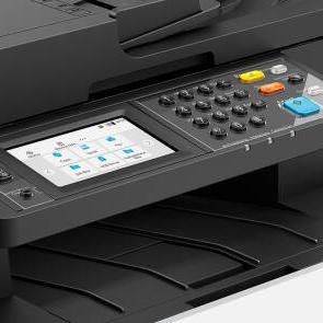 Kyocera ECOSYS MA2600cwfx A4 Colour Laser Multifunction Printer, 4 in 1 (Print, Copy, Scan, Fax) with Duplex, 26 PPM, 1200 x 1200 DPI, Wi Fi & Ethernet, 300 Sheet Input | MA2600cwfx