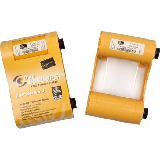 Zebra 800033-840 True Colours iX Series YMCKO Color Ribbon for ZXP Series 3 Card Printers. 200 Prints | 800033-840