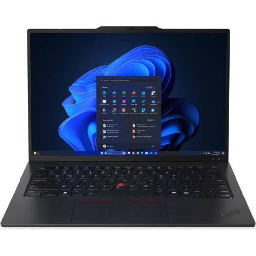 Lenovo ThinkPad X1 Carbon Gen 10, 14" WUXGA 1920x1200 Display, Intel Core i7-1255U 4.7GHz, 16GB RAM, 1TB SSD, Fingerprint Reader, Intel Iris Xe Graphics, Backlit Arabic KB, Black | 21CB002TGR