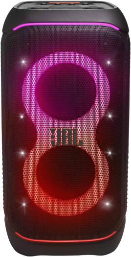 Coluna Portátil JBL Partybox Club 120, 160W de Potência, Bluetooth 5.3, Espetáculo de Luzes Futurista, Até 12 Horas de Reprodução, Ligação Auracast, Proteção IPX4, Preto | JBLPBCLUB120UK