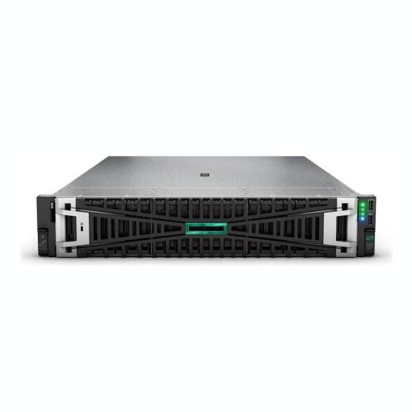 HPE ProLiant DL380 Gen11 Server, Intel Xeon Silver 4509Y, 32GB RRAM, 3.6TB SAS, MR408i-o Gen11 x8 Lanes 4GB Cache, Broadcom BCM5719 1Gb 4-port, 1x 1000W PS | P70456-421