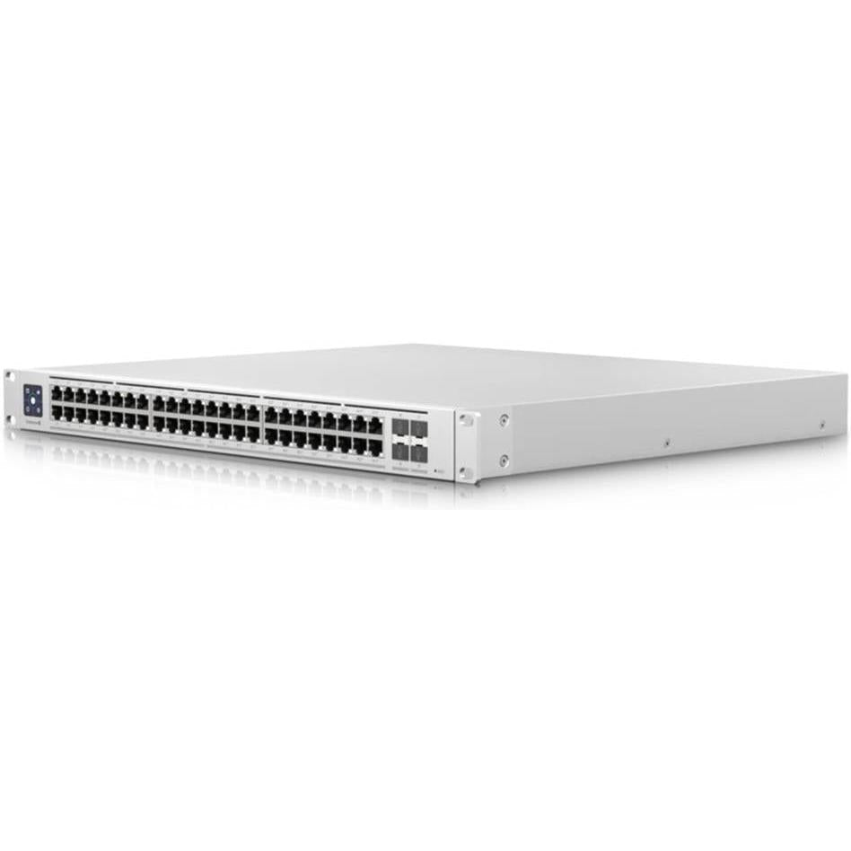 Ubiquiti 48-Pt Managed Switch Enterprise, 2.5Gb PoE+ Ports, 320Gb/s Switching, 4x 10Gb SFP+, 720W Budget, Layer 3 Features | USW-Enterprise-48-PoE