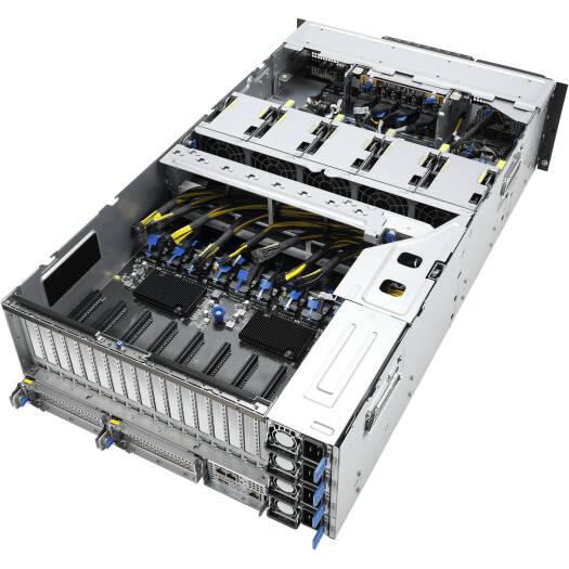AI PRO AMD EPYC 4U Server - 2 EPYC 9655 (96C/192T), 8 NVIDIA RTX Pro 6000 Blackwell 96GB, 1TB DDR5 RAM, 4TB NVMe Gen5 + 15TB SAS SSD, 4 3200W PSU, Dual 10GbE LAN