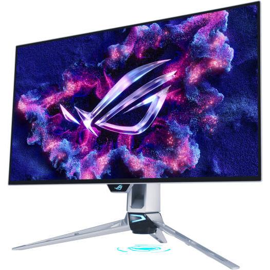 ASUS ROG Swift OLED PG27AQWP-W Gaming Monitor, 27" WOLED Display, DualQHD Resolution, 540Hz Refresh Rate, 0.02ns (GtG) Response Time, FreeSync Premium Pro & G-SYNC Compatible | PG27AQWP-W