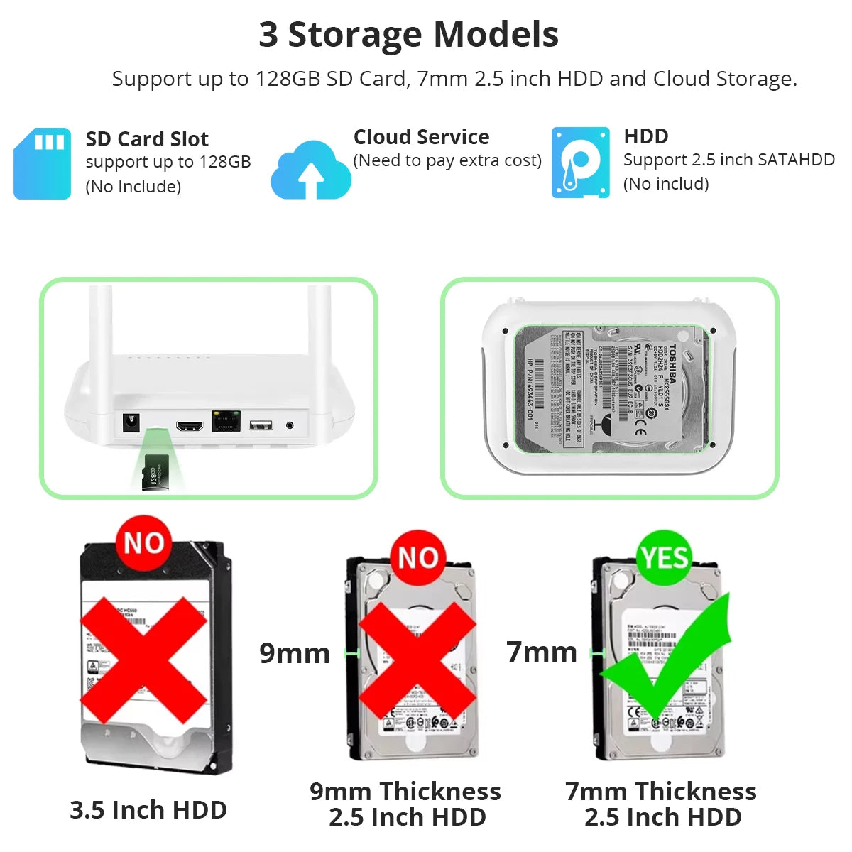 Mini wifi nvr 8ch 3mp 4ch 5mp h.265 gravador de vídeo em rede sem fio para 5mp wifi câmera de segurança vigilância onvif compatível