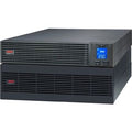 APC SRV RM 6000VA Easy On-Line UPS, 230V Output Voltage, With Extended Runtime Battery Pack, Rail Kit, 3 1 Load Crest Factor, 40-70Hz Auto Sensing Input Frequency, Black | SRV6KRILRK