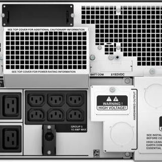 APC Smart-UPS On-Line With Multi-function LCD status and control console, capacity 10.0 KWatts / 10.0 kVA, Output Voltage 230V, RJ-45 10/100 Base-T , RJ-45 Serial , Smart-Slot , USB, | SRT10KRMXLI