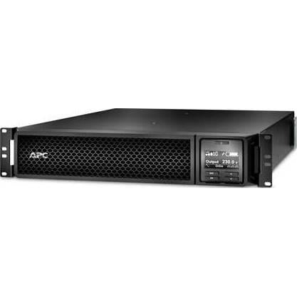 APC 3kVA Line Intractive Smart-UPS, 230V Input Voltage, Graphical LCD Display, 8x C13+2x C19 IEC Outlets, Network Card, Extended Runtime, High-efficiency Green Mode, Black | SRT3000RMXLI-NC