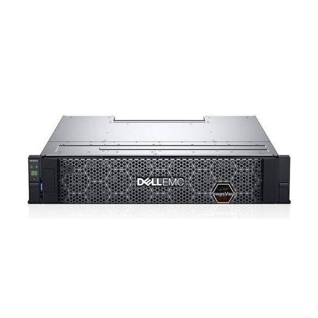 Dell PowerVault ME5024 Storage Array 2U Rack Rails, 10Gb iSCSI Base-T 8 Port Dual Controller, 53.76 TB (7x 7.68 TB) SAS SSD, 580W Redundant Power Supply | PV-ME5024