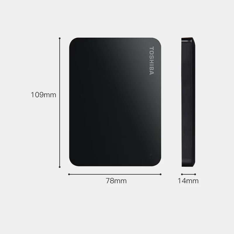 Toshiba Canvio Basics USB-C Portable Storage 1TB 2TB 4TB External Hard Drive HDD USB3.0 2.5 Harddisk Free Shipping