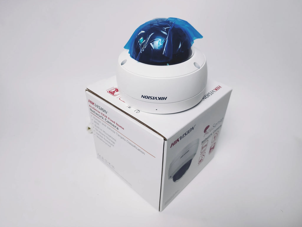 Hikvision original 8mp DS-2CD2183G2-IU acusense 4k wdr ip ir poe segurança dome rede vandal câmera de vigilância microfone embutido