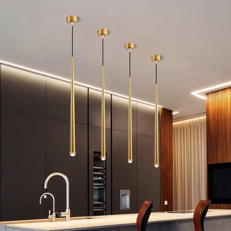 Quarto lustre de cabeceira luz luxo pós-moderno minimalista nordic net vermelho bar restaurante iluminação longa linha pequeno lustre