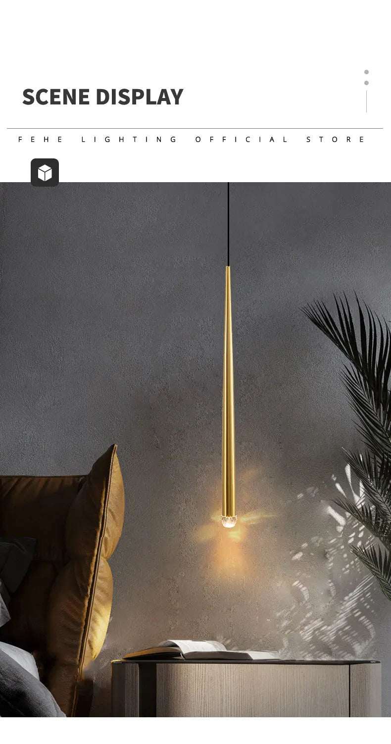 Quarto lustre de cabeceira luz luxo pós-moderno minimalista nordic net vermelho bar restaurante iluminação longa linha pequeno lustre