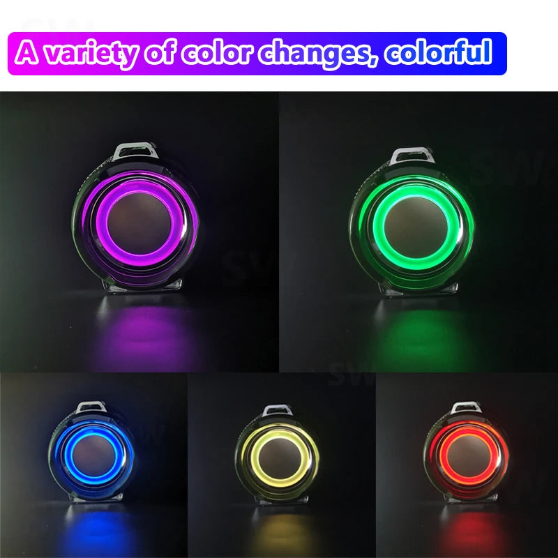 50W de alta potência caixa de som Bluetooth Speaker Outdoor IPX6 Coluna Sem Fio Impermeável Portátil super básico partido áudio 3D alto-falantes estéreo para pc Centro de Música Subwoofer FM TF cartão USB TG187