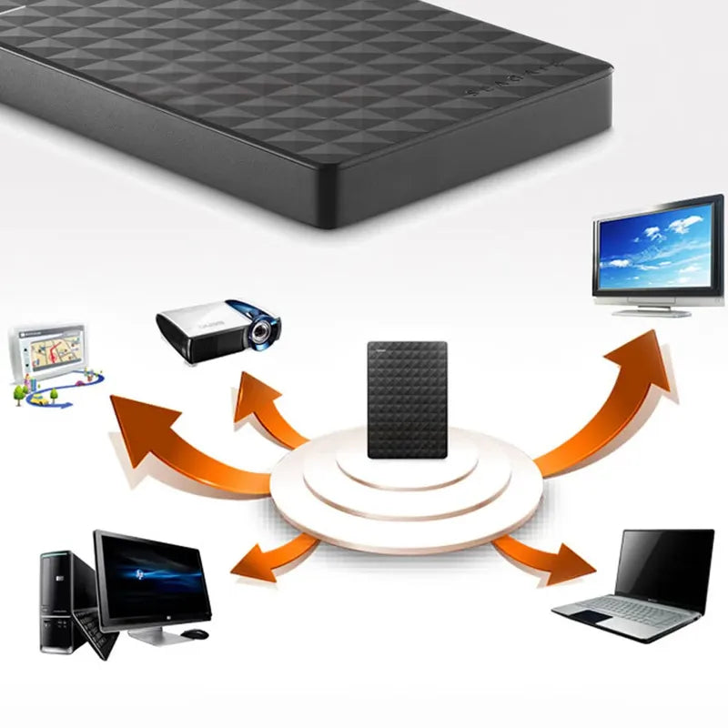 Seagate Expansion HDD Drive Disk 500GB 1TB USB3.0 External HDD 2.5" Portable External Hard Disk
