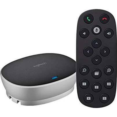 Logitech GROUP Video Conferencing System, Motorized Pan/Tilt/Zoom, 10x HD Zoom, Diagonal FOV 90°, 8.5 m IR Range, Full HD 1080p at 30fps, Autofocus | 960-001057